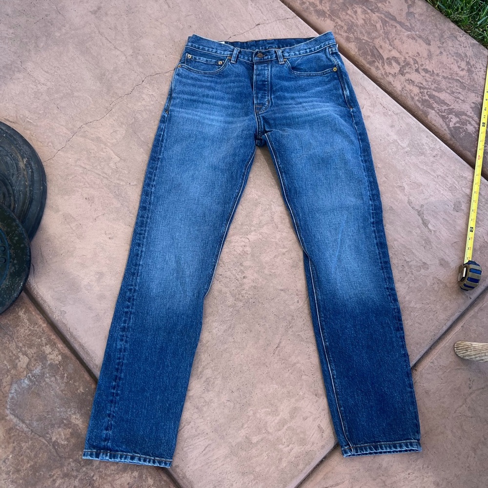 Men's Denim Straight Jeans